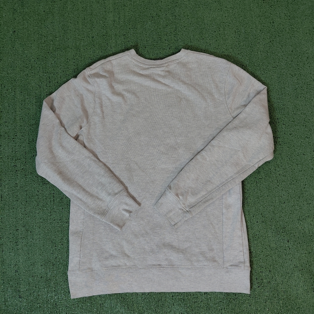 VINTAGE NBA Chicago Bulls Basketball Gray Y2K Crewneck Sweatshirt Sz Medium - Picture 3 of 4